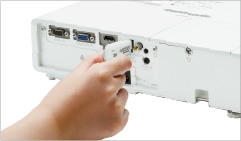 Panasonic pt sx320 wireless usb