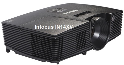 Máy chiếu Infocus IN114XV ảnh nghiêng